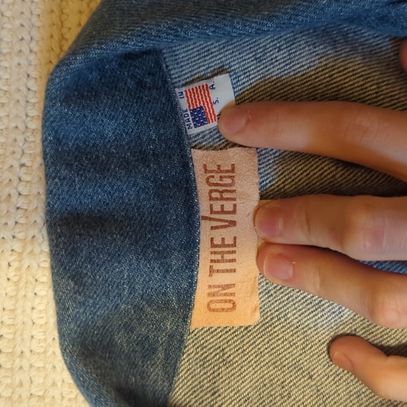 Vintage denim overcoat - Picture 2 of 3